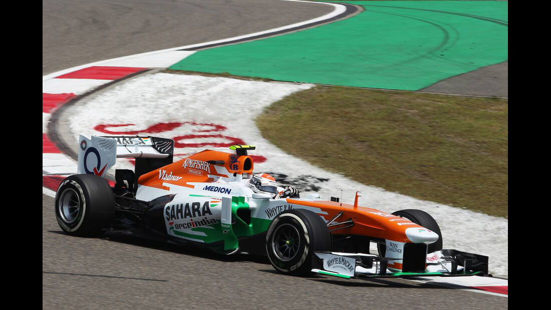 Adrian Sutil - Force India - Formel 1 - GP China - 13. April 2013