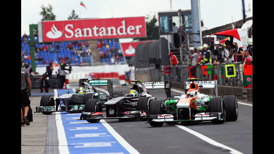 Adrian Sutil - Force India - Formel 1 - GP Deutschland - 5. Juli 2013