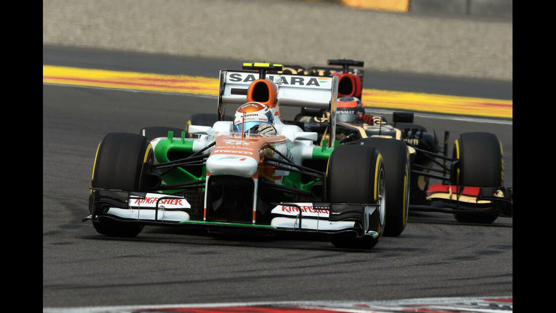Adrian Sutil - Force India - Formel 1 - GP Indien - 26. Oktober 2013