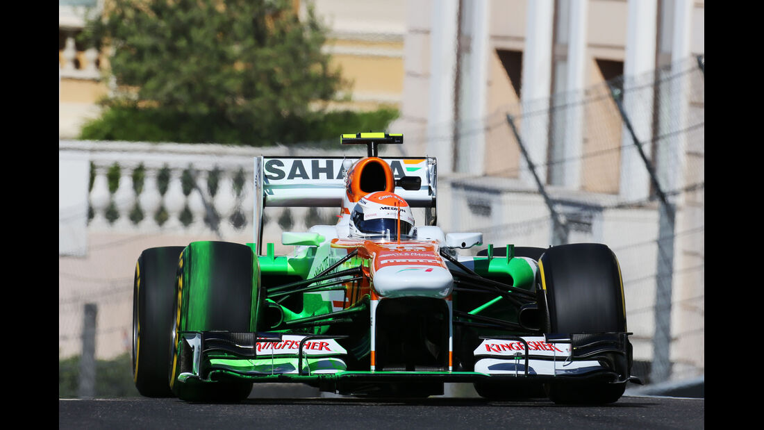 Adrian Sutil - Force India - Formel 1 - GP Monaco - 23. Mai 2013