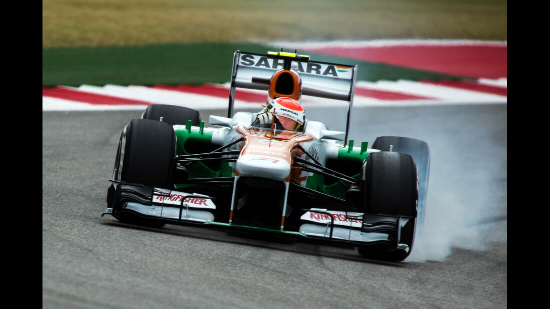 Adrian Sutil - Force India - Formel 1 - GP USA - 16. November 2013