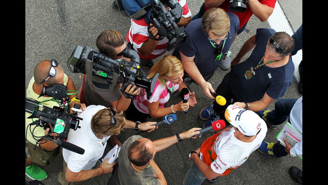 Adrian Sutil - Force India - Formel 1 - GP Ungarn - 25. Juli 2012
