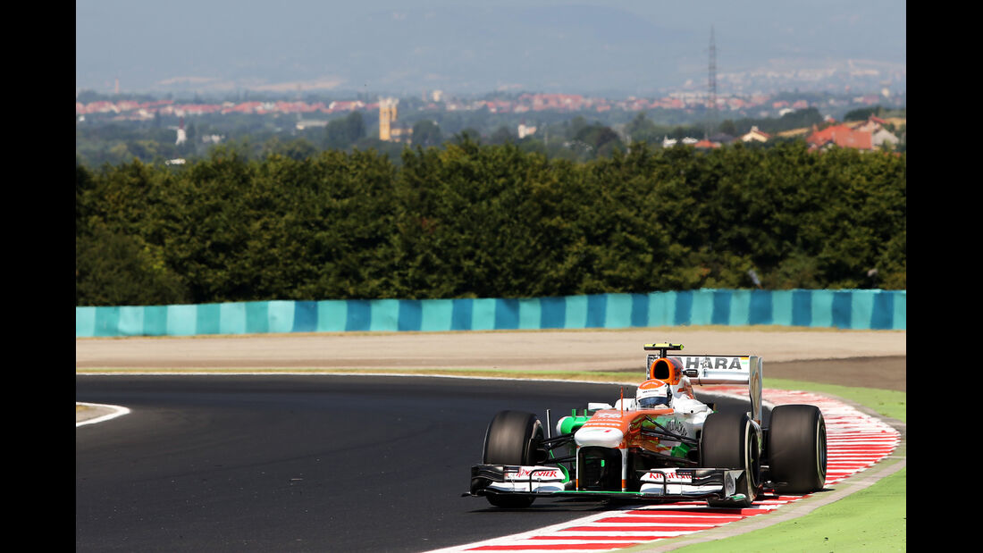 Adrian Sutil - Force India - Formel 1 - GP Ungarn - 26. Juli 2013