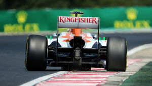 Adrian Sutil Force India GP Ungarn 2013