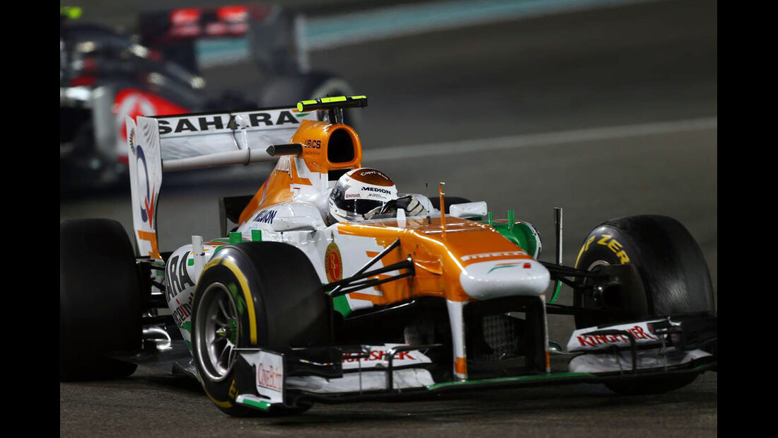Adrian Sutil - Formel 1 - GP Abu Dhabi - 03. November 2013