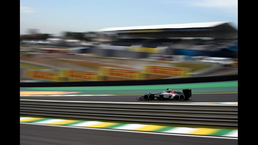 Adrian Sutil - Formel 1 - GP Brasilien- 7. November 2014