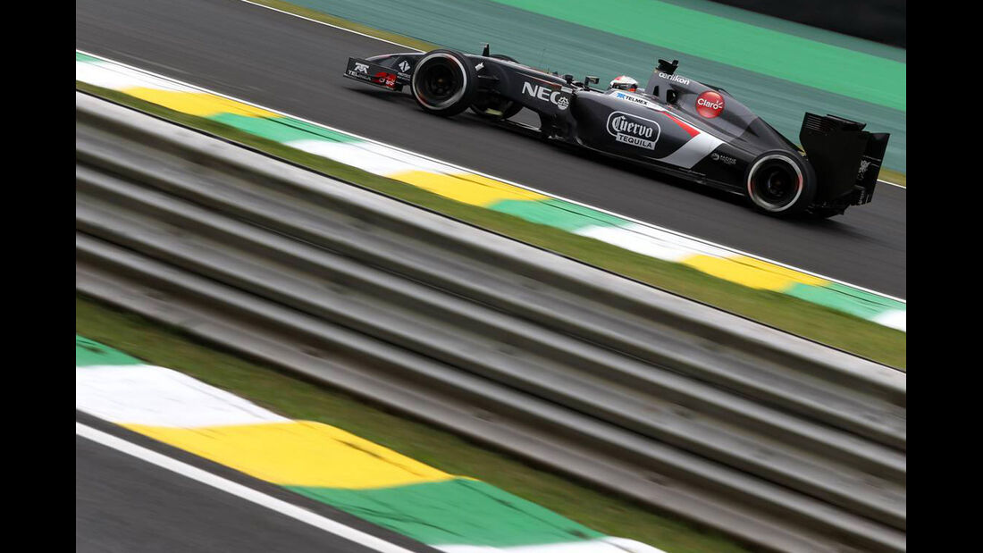 Adrian Sutil - Formel 1 - GP Brasilien- 7. November 2014