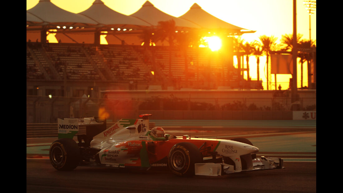 Adrian Sutil GP Abu Dhabi 2011