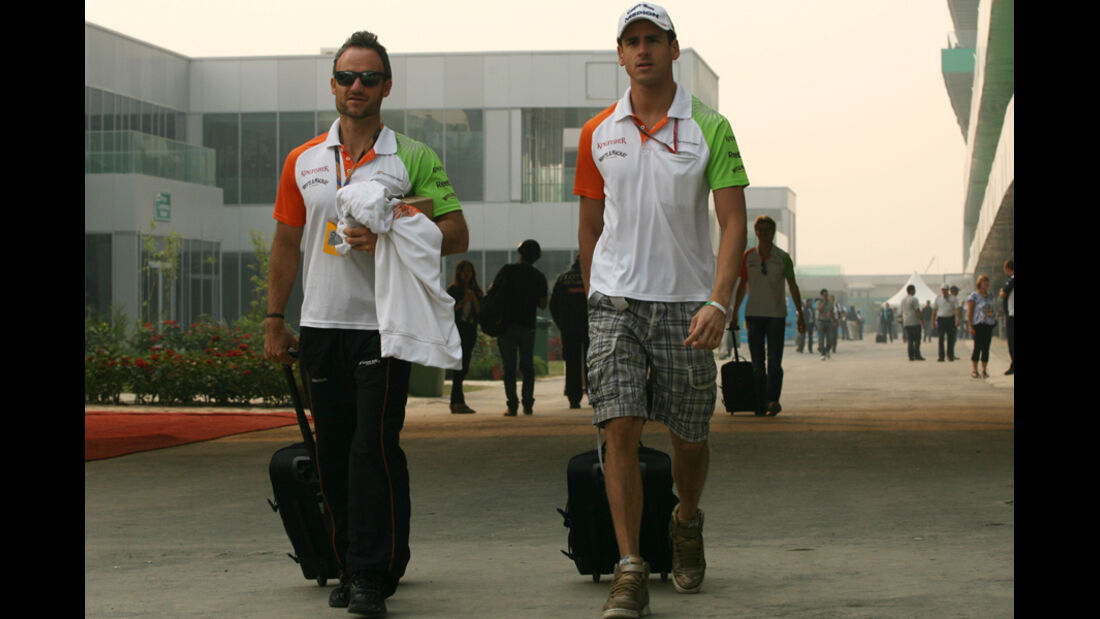 Adrian Sutil - GP Indien - Training - 28.10.2011