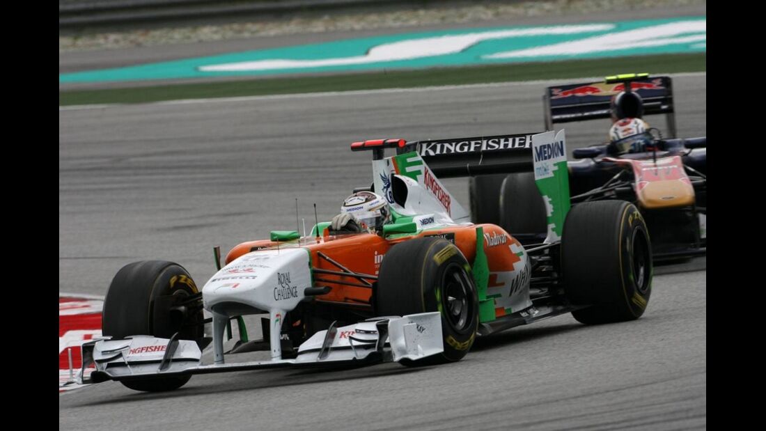 Adrian Sutil GP Malaysia 2011 Formel 1