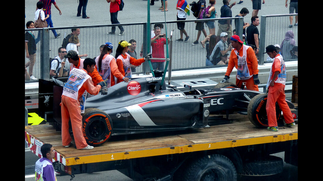 Adrian Sutil - GP Malaysia 2014