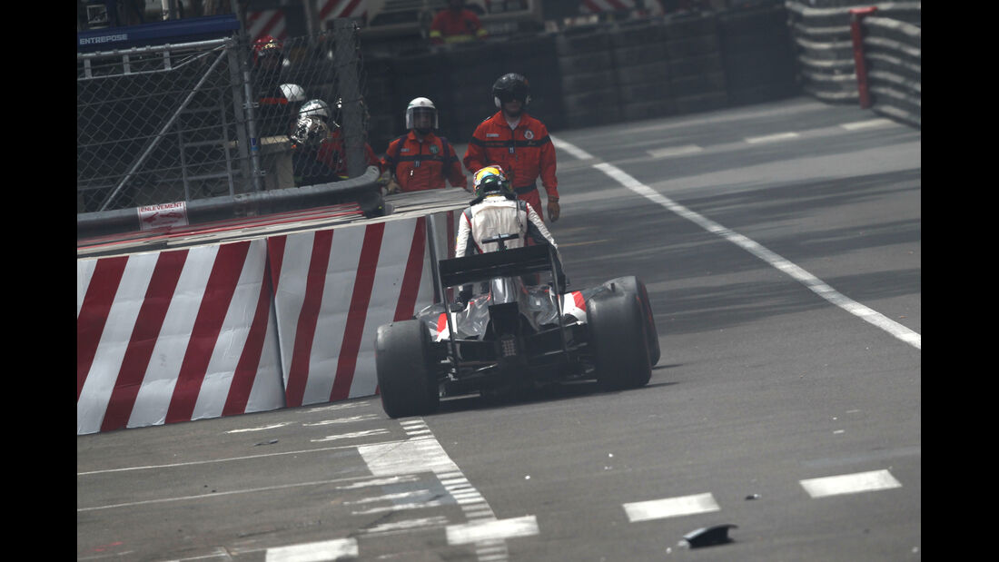 Adrian Sutil - GP Monaco - Crashs 2014