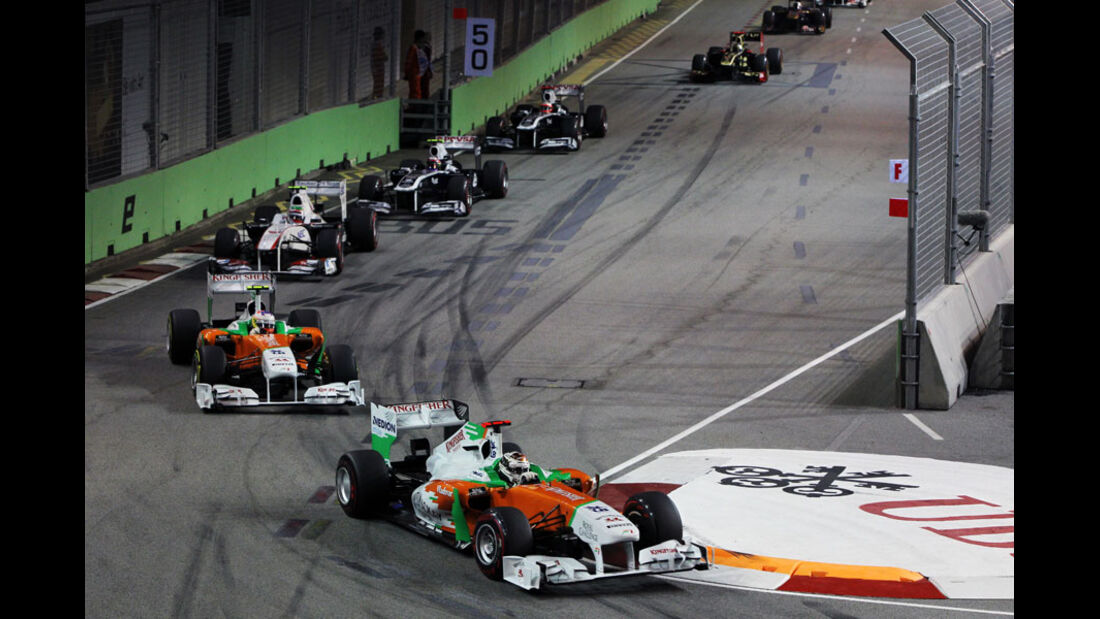 Adrian Sutil GP Singapur 2011