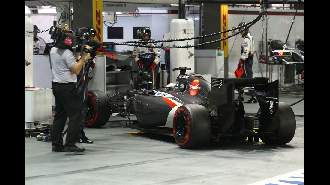 Adrian Sutil - GP Singapur 2014