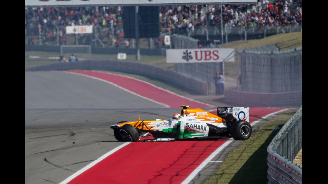 Adrian Sutil - GP USA 2013