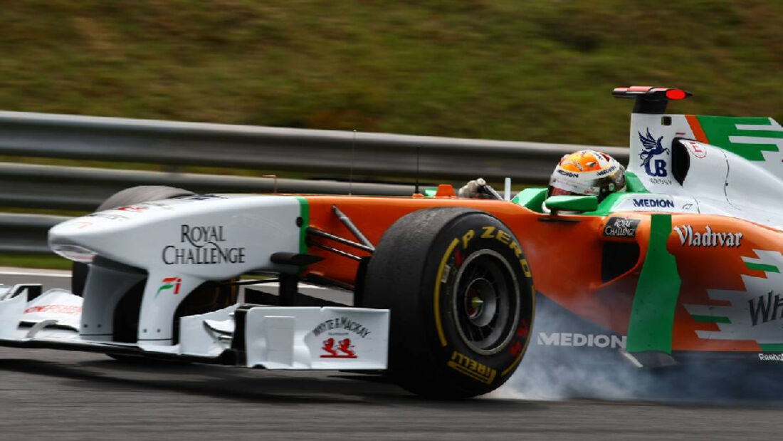Adrian Sutil - GP Ungarn - Formel 1 - 29.7.2011
