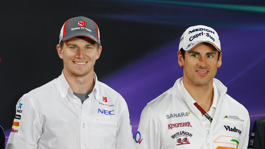 Adrian Sutil & Nico Hülkenberg - Sauber - GP Korea 2013