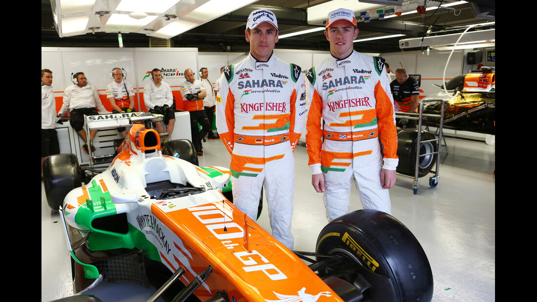 Adrian Sutil & Paul di Resta - Force India - Formel 1 - GP Kanada - 7. Juni 2013