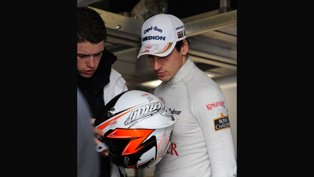 Adrian Sutil - Paul di Resta - Formel 1 - Test - Barcelona - 2. März 2013
