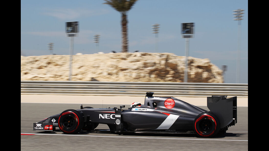 Adrian Sutil - Sauber - Formel 1 - Bahrain - Test - 2. März 2014