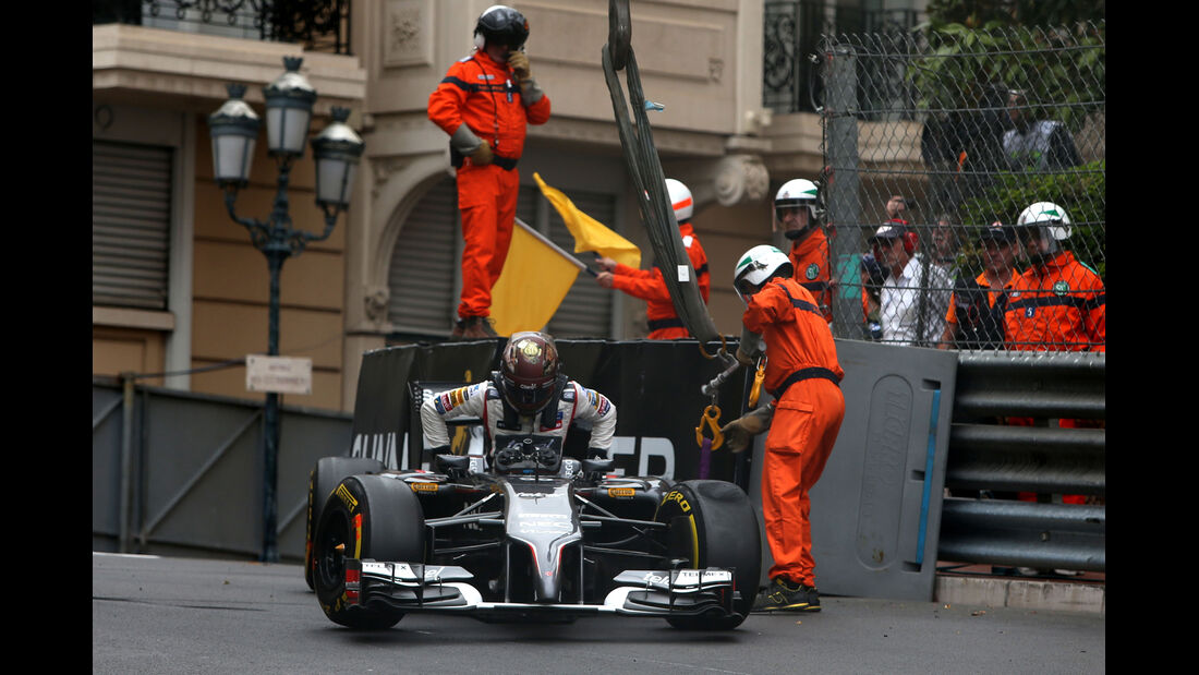 Adrian Sutil - Sauber - Formel 1 - GP Monaco - 22. Mai 2014
