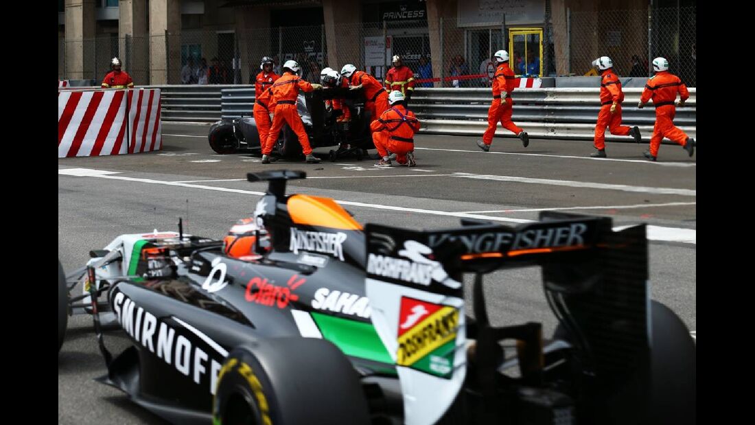 Adrian Sutil - Sauber  - Formel 1 - GP Monaco - 25. Mai 2014