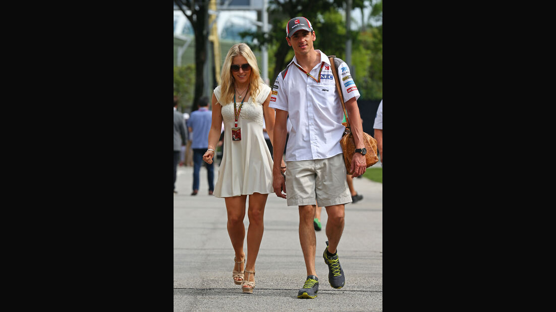Adrian Sutil - Sauber - Formel 1 - GP Singapur - 20. September 2014