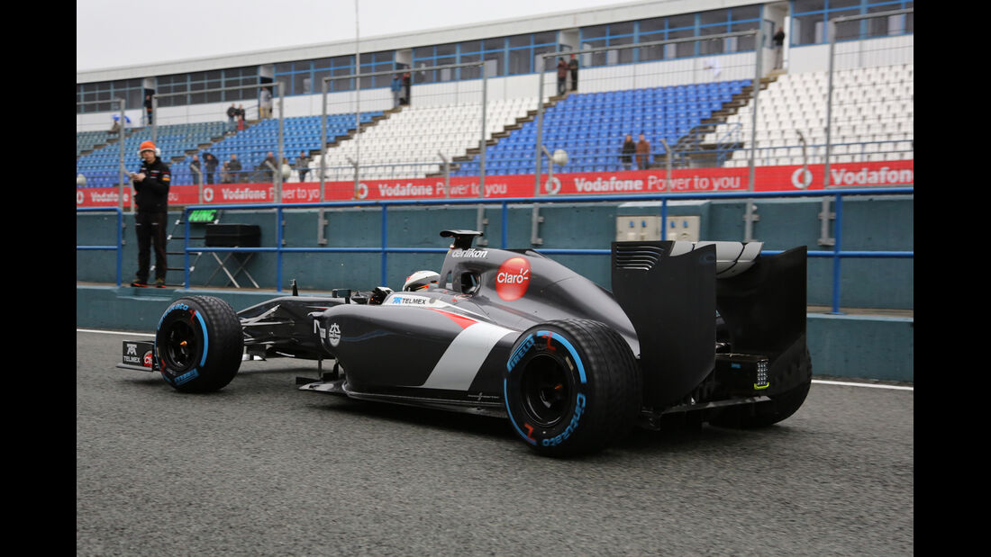 Adrian Sutil - Sauber - Formel 1 - Jerez - Test - 31. Januar 2014