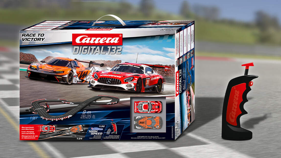 Adventskalender 2022 Carrera Autorennbahn AUTO MOTOR UND SPORT