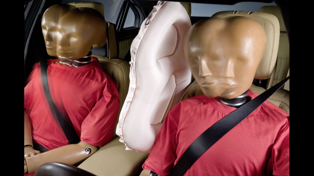 Airbag, Crashtest, Innerer Kopfschutz