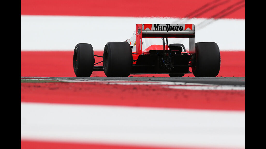 Alain Prost - McLaren MP4-2B - Legends Parade - GP Österreich 2015