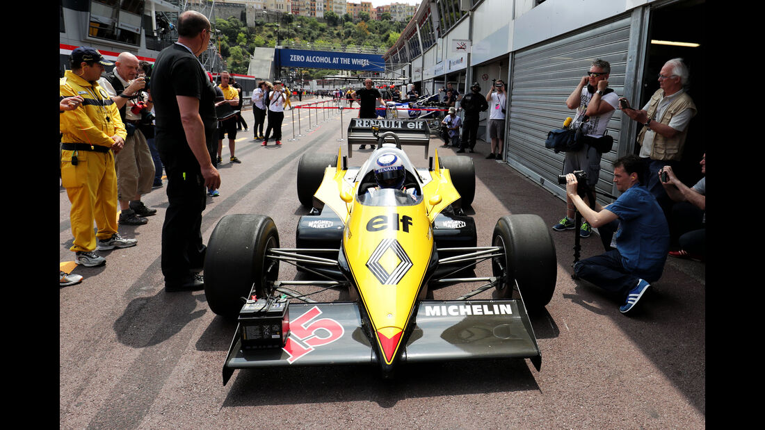 Alain Prost - Renault - Formel 1 - GP Monaco - 26. Mai 2017