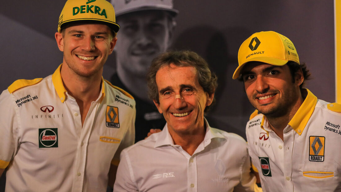 Alain Prost - Renault - Formel 1 - Hülkenberg - Sainz