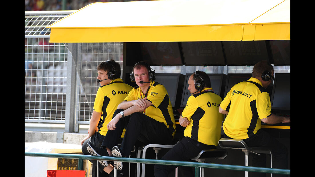 Alan Permane - Renault - Formel 1 - GP Ungarn - 22. Juli 2016