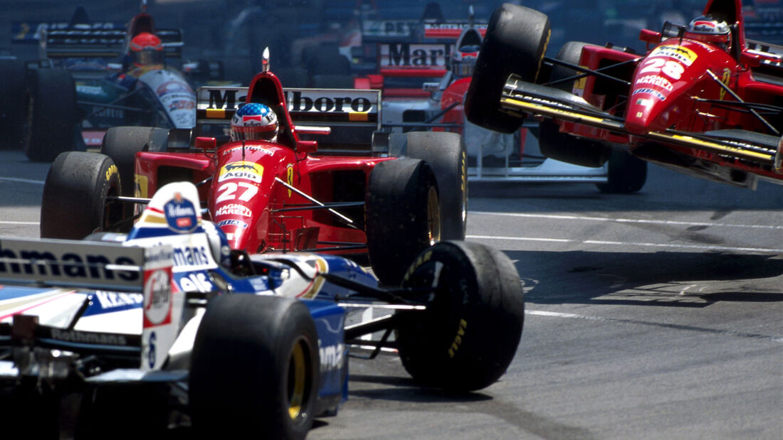 Alesi vs. Berger - GP Monaco 1995
