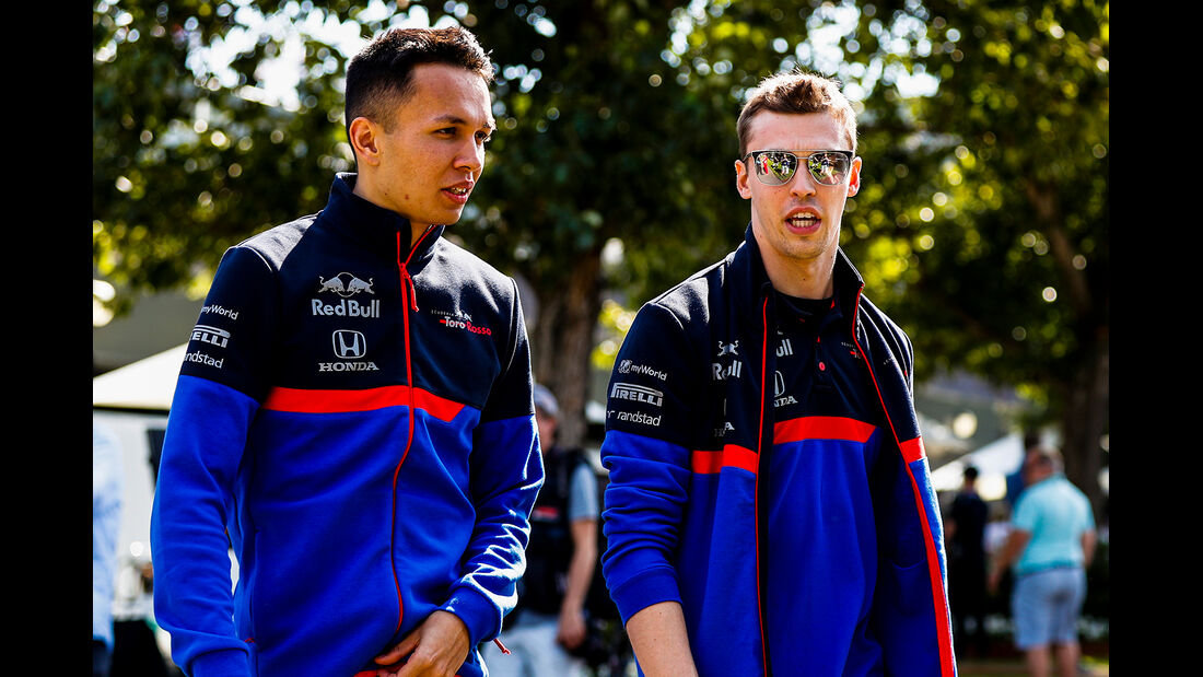 Alex Albon & Danill Kvyat - Toro Rosso - Formel 1 - GP Australien - Melbourne - 14. März 2019
