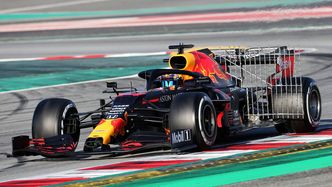 Alex Albon - Red Bull - F1-Test - Barcelona - 28. Februar 2020