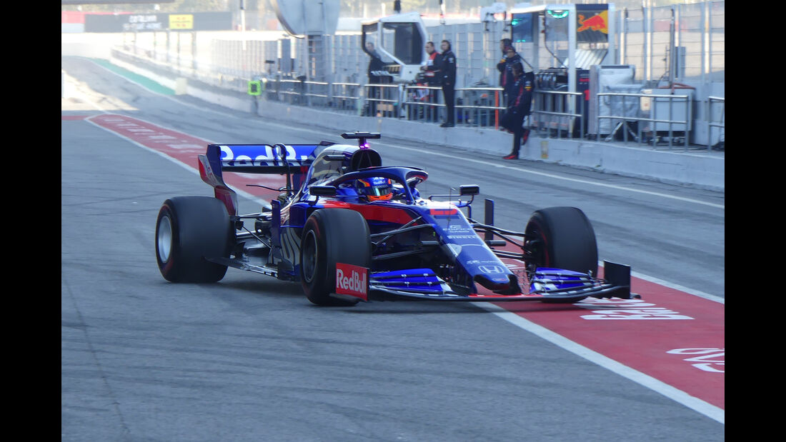 Alex Albon - Toro Rosso - Barcelona - F1-Test - 26. Februar 2019