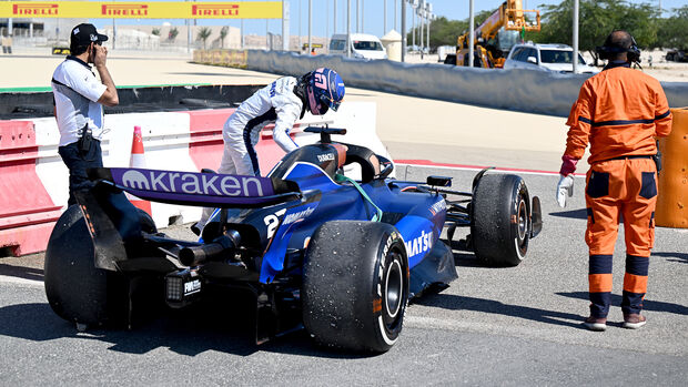 Alex Albon - Williams  - F1-Test - Bahrain - 21. Februar 2024