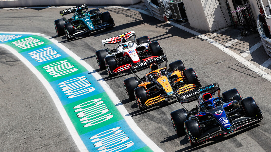 Alex Albon - Williams - Formel 1 - GP Frankreich - Le Castellet - 23. Juli 2022