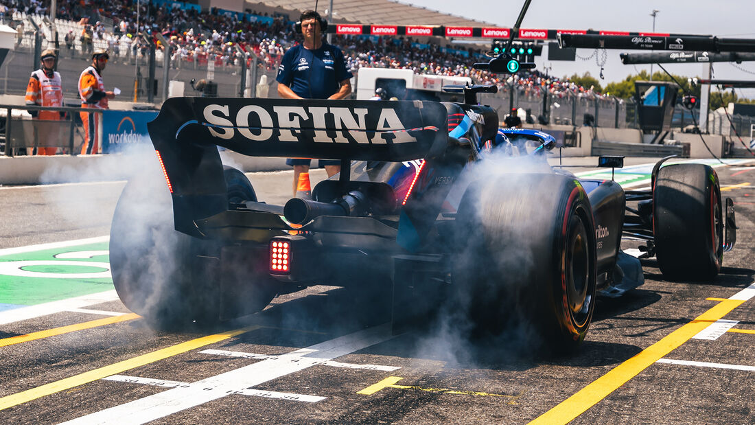 Alex Albon - Williams - Formel 1 - GP Frankreich - Le Castellet - 23. Juli 2022