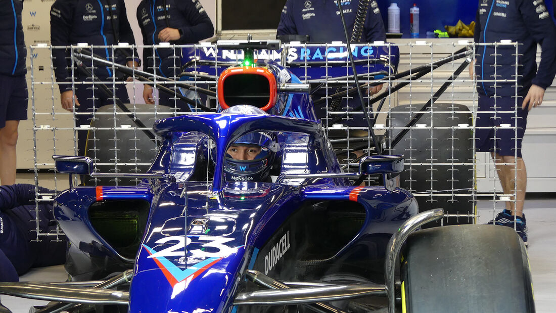 Alex Albon - Williams - Formel 1 - Test - Barcelona - 24. Februar 2021
