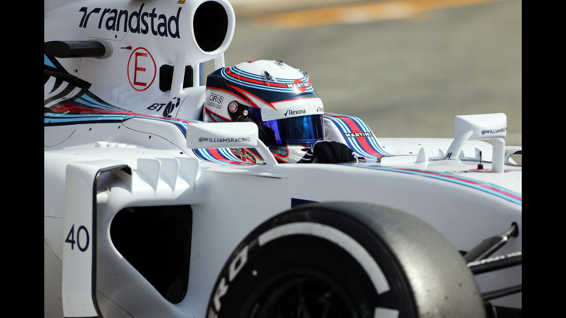 Alex Lynn - Williams - Formel 1-Test - Barcelona - 13. Mai 2015
