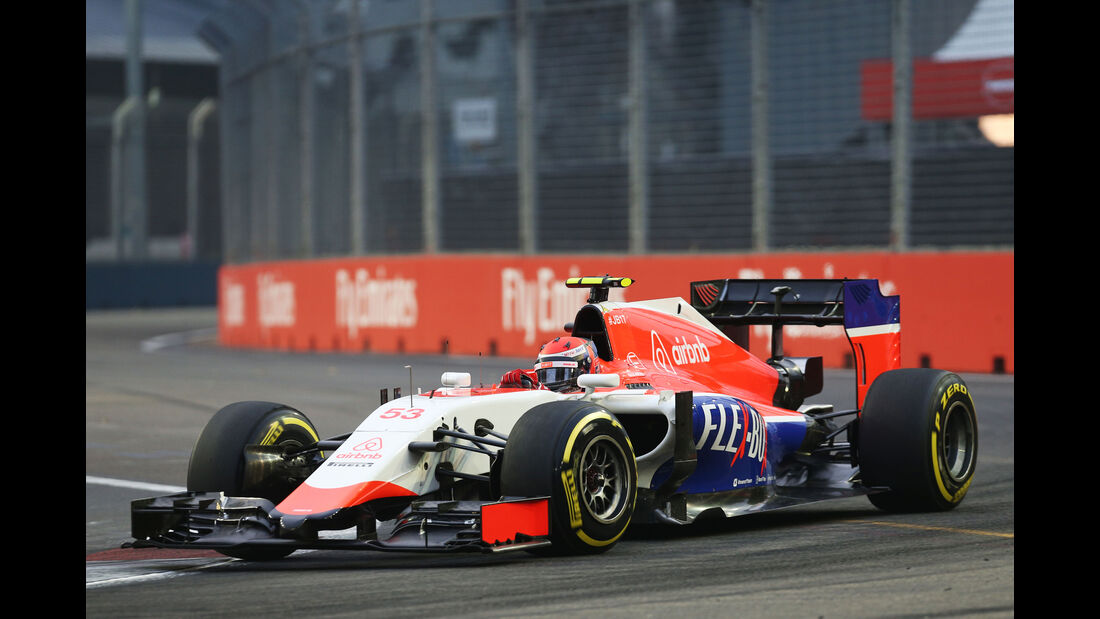 Alex Rossi - Manor - Formel 1 - GP Singapur - 18. September 2015