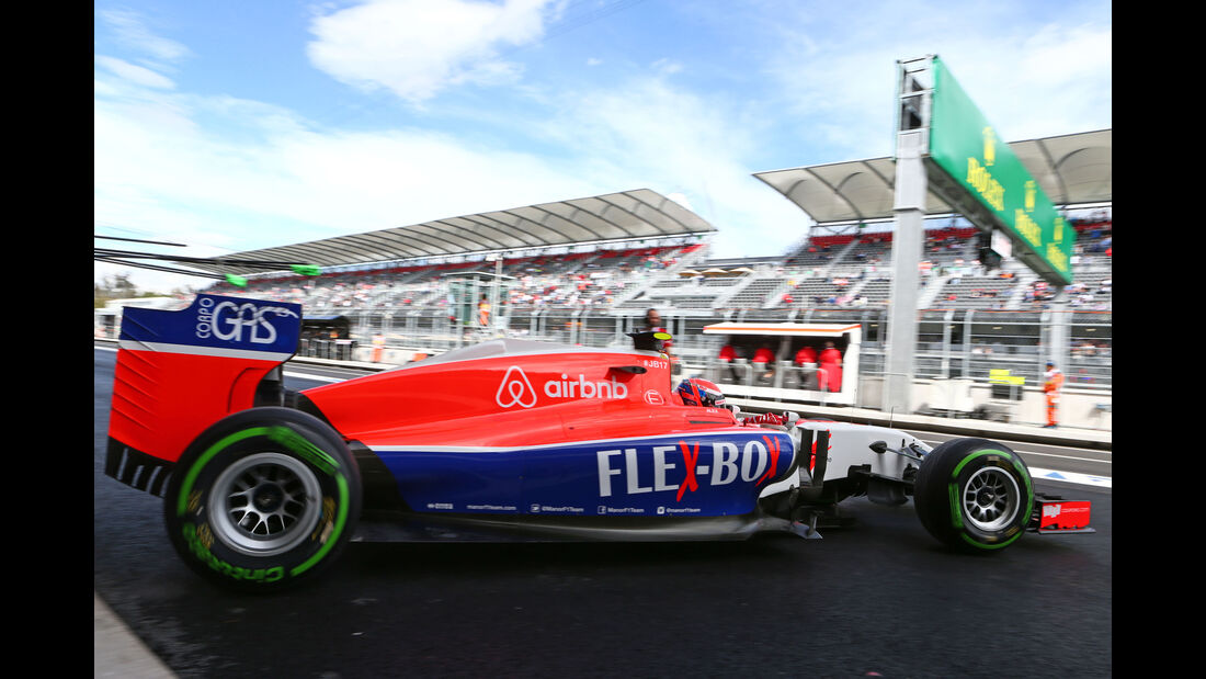 Alex Rosso - Manor Marussia - Formel 1 - GP Mexiko - 30. Oktober 2015