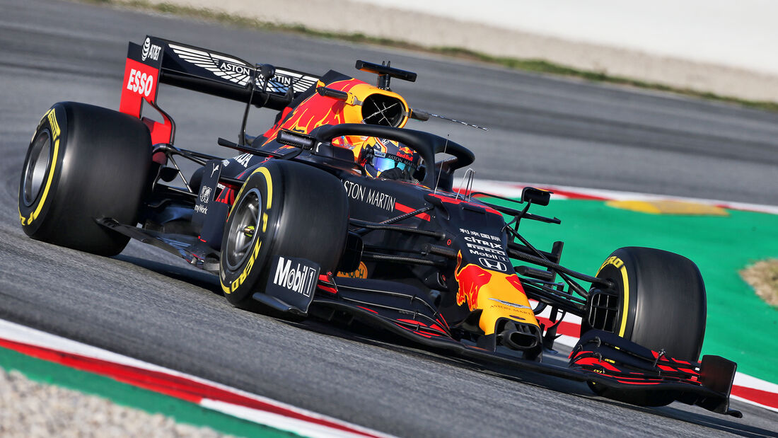 Alexander Albon - Red Bull - F1-Test - Barcelona - 19. Februar 2020