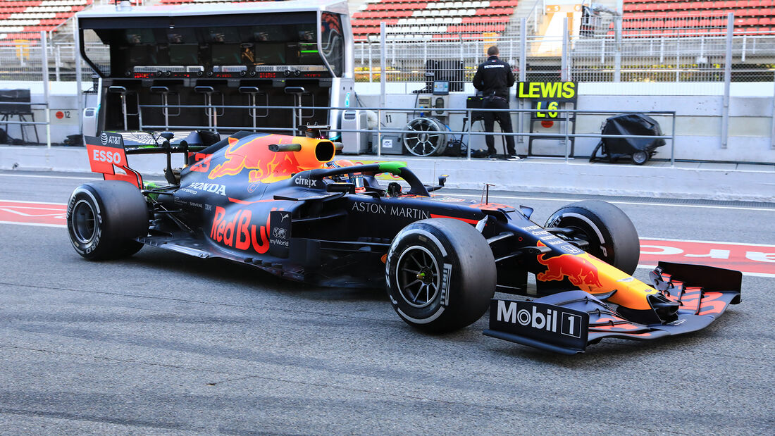 Alexander Albon - Red Bull - F1-Test - Barcelona - 26. Februar 2020