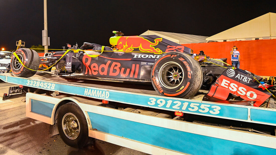 Alexander Albon - Red Bull - Formel 1 - GP Bahrain - Sakhir - Freitag - 27.11.2020