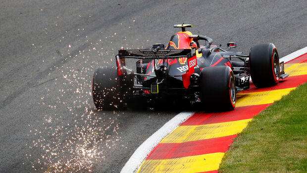 Alexander Albon - Red Bull - Formel 1 - GP Belgien - Spa-Francorchamps - 28. August 2020