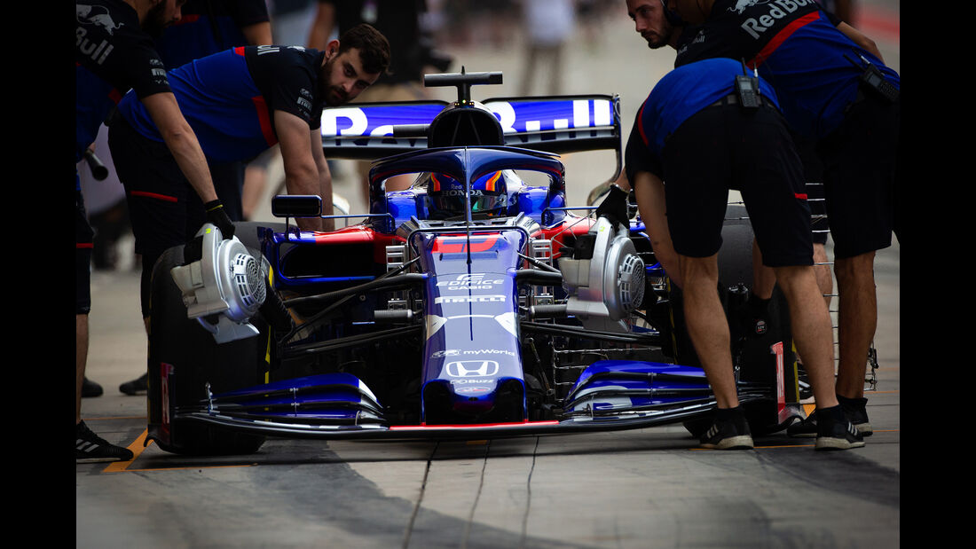 Alexander Albon - Toro Rosso - F1-Test Bahrain - 3. April 2019